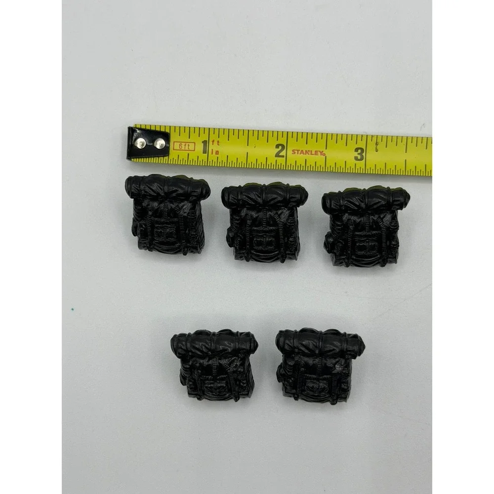 GI Joe Crimson Shadow Guard Backpack Lot x5 Black 2005 TRU Exclusive Accessory